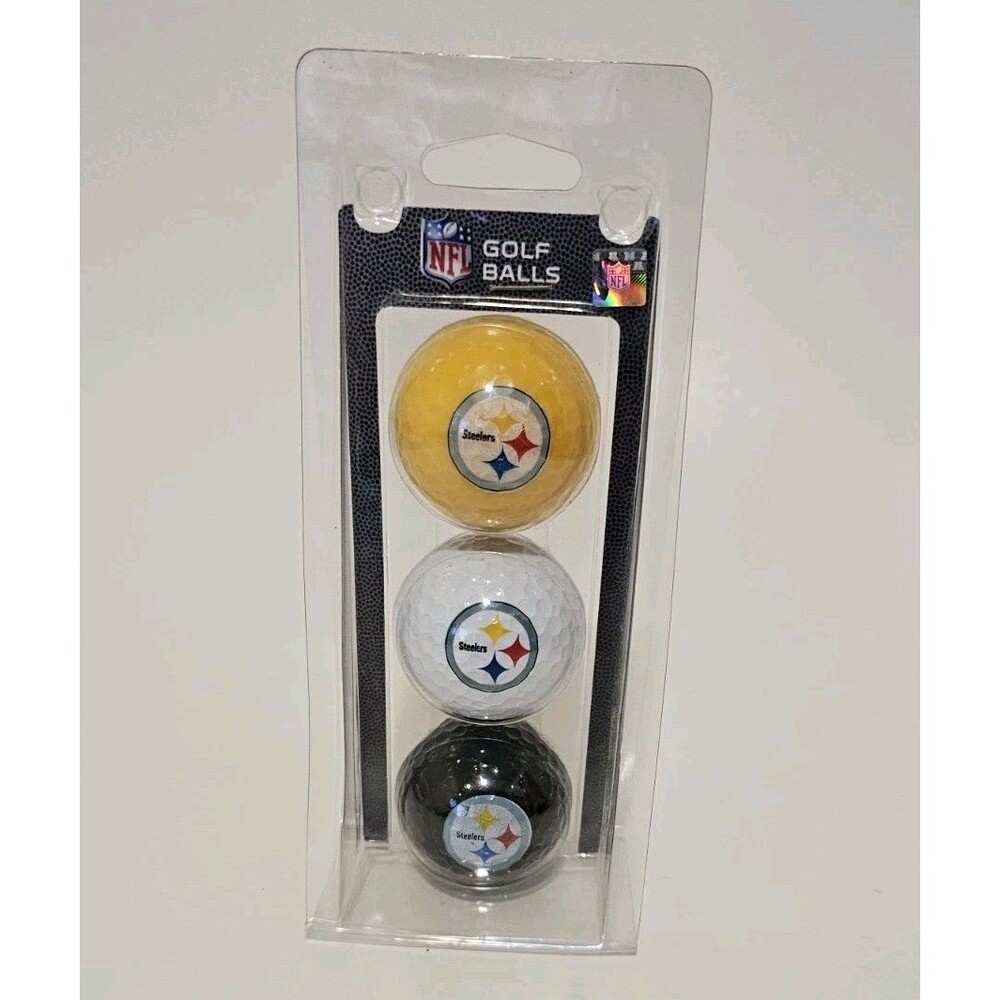Pittsburgh Steelers Golf Ball 3 Pack